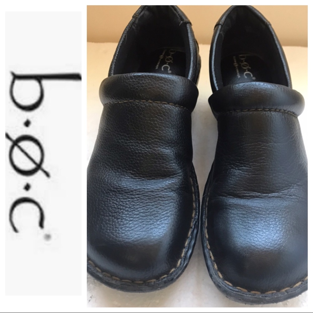 BOC Born Concept Leather Clog Size 7.5